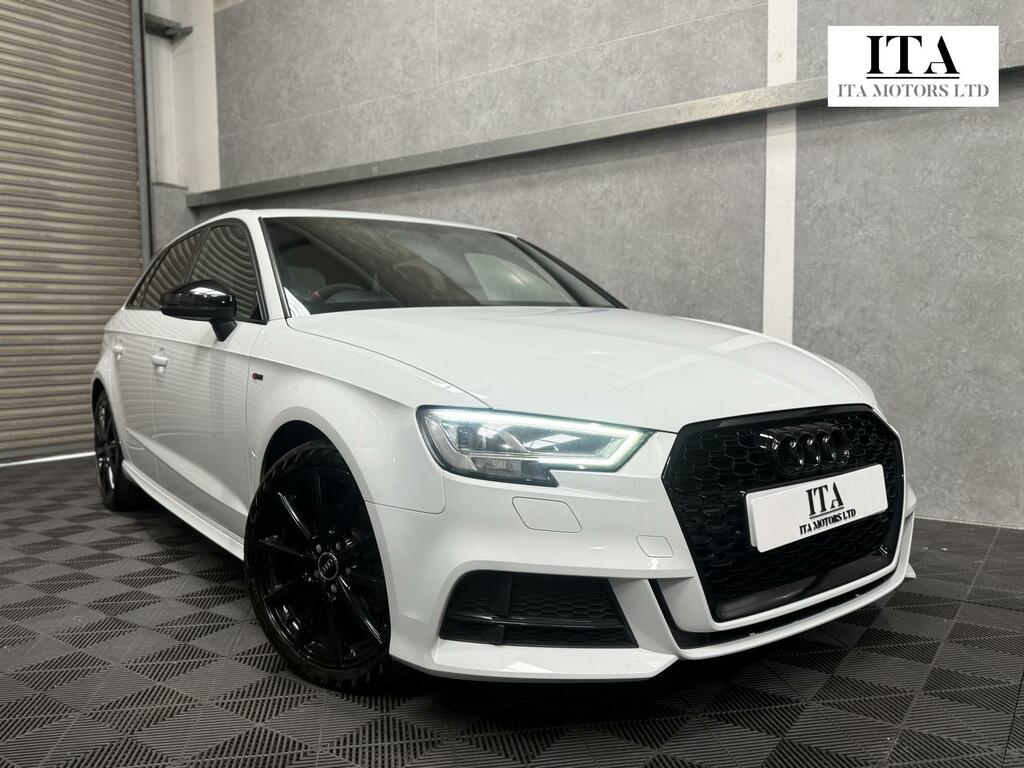 Audi A3 Black Edition White #4