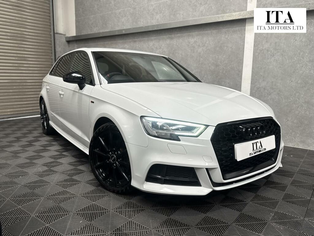 Audi A3 Black Edition White #5