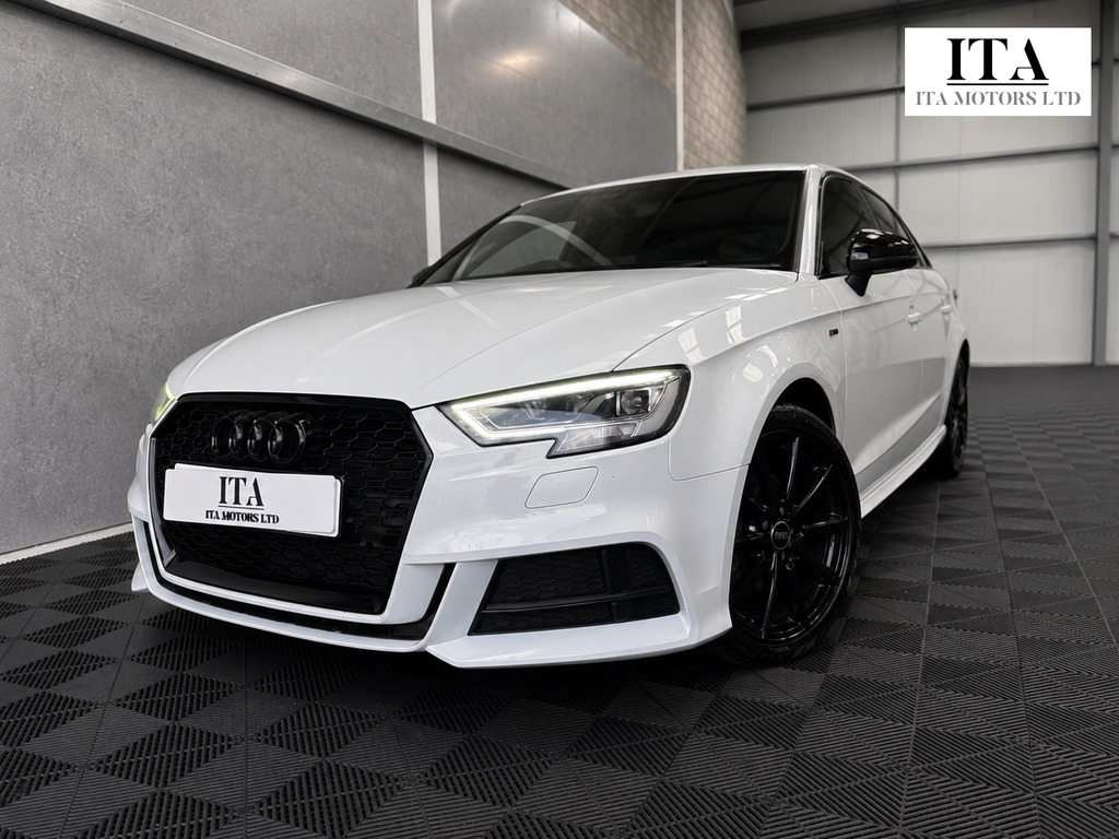 Audi A3 Black Edition White #3