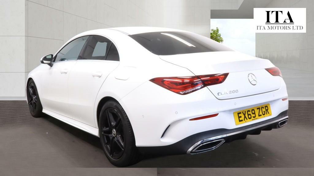 Mercedes-Benz CLA Class Amg Line White #2