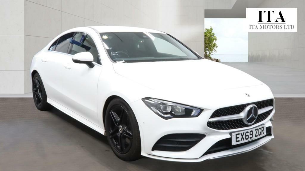 Mercedes-Benz CLA Class Amg Line White #3