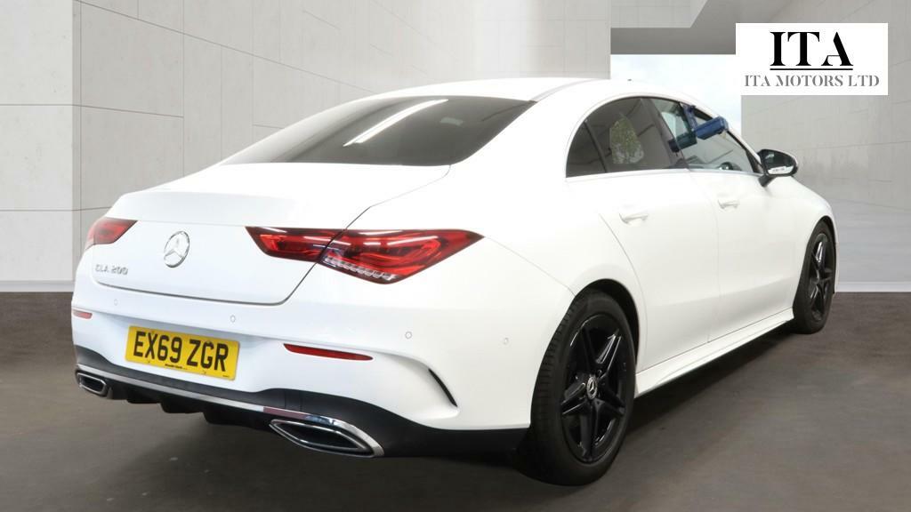 Mercedes-Benz CLA Class Amg Line White #4
