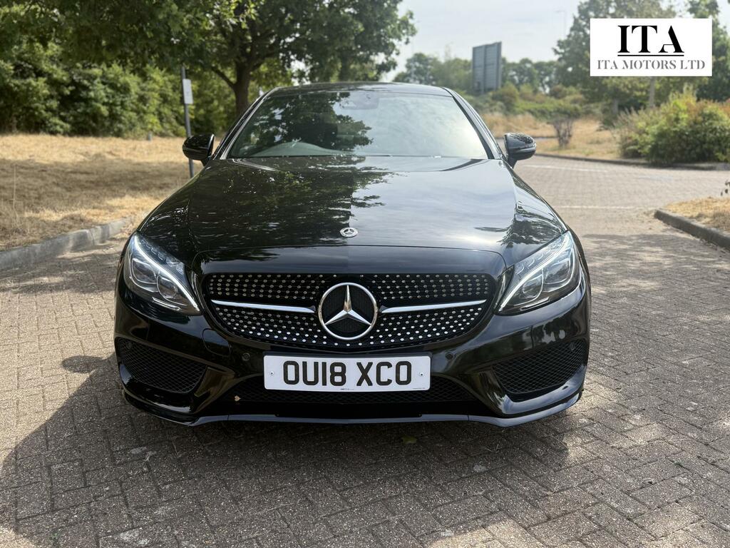 Mercedes-Benz C Class Amg Line Black #3