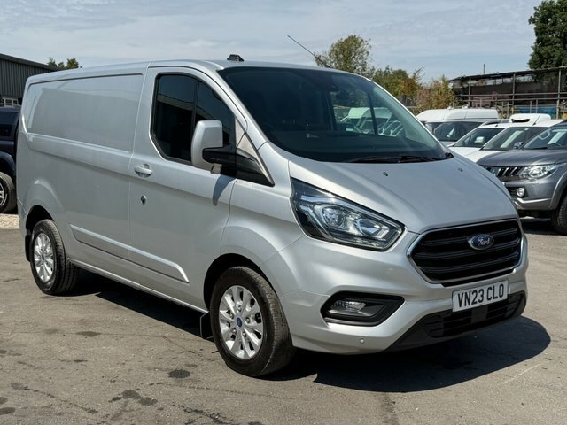 Ford Transit Custom 2.0 280 Ecoblue Limited Panel Van Manua VN23CLO Silver #3