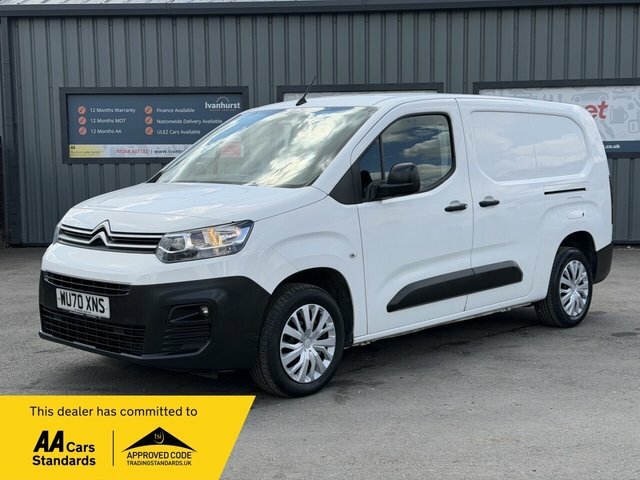 Citroen Berlingo 1.5 Bluehdi 950 Enterprise XL Panel Van 6Dr White