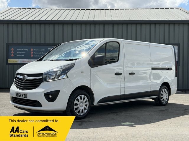 Vauxhall Vivaro 1.6 Cdti 2900 Biturbo Ecotec Sportive Panel Van White