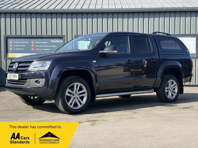 Volkswagen Amarok 2.0 Bitdi Bluemotion Tech Highline Pickup Double C Blue