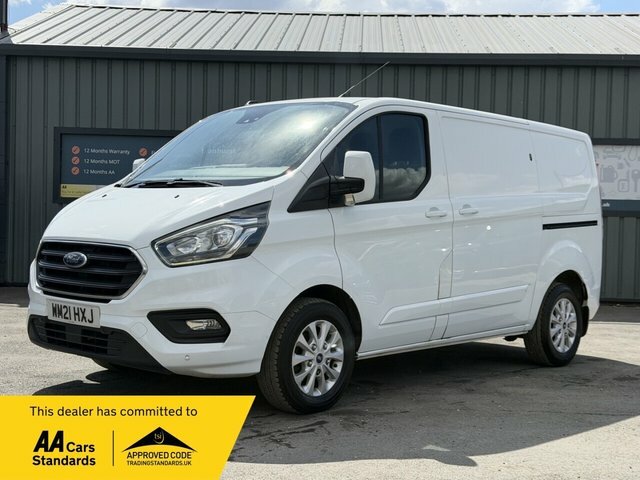 Ford Transit Custom 2.0 300 Ecoblue Limited Panel Van Manua White