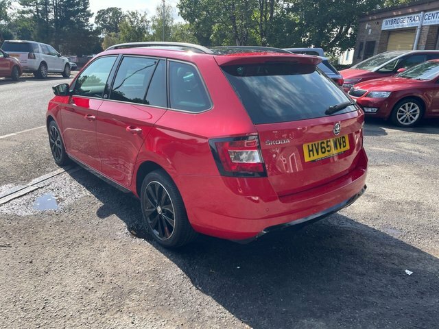 Skoda Fabia 1.2 Tsi Monte Carlo Estate Euro HV65WVB Red #5