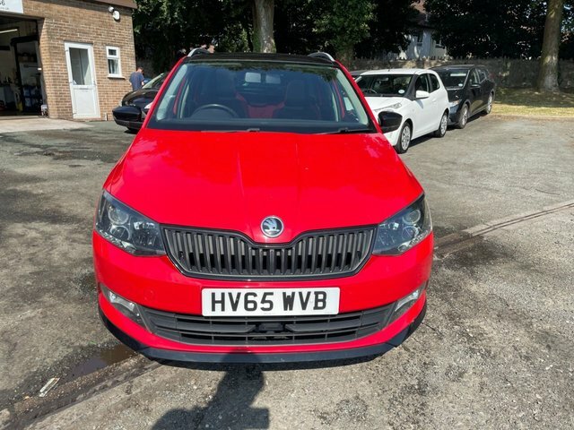 Skoda Fabia 1.2 Tsi Monte Carlo Estate Euro HV65WVB Red #2