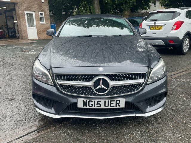 Mercedes-Benz CLS 2.1 Cls220 Bluetec Amg Line Coupe G-tro Grey #2