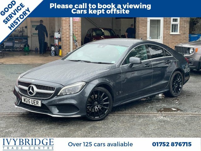 Mercedes-Benz CLS 2.1 Cls220 Bluetec Amg Line Coupe G-tro Grey