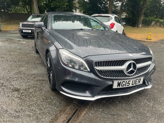 Mercedes-Benz CLS 2.1 Cls220 Bluetec Amg Line Coupe G-tro Grey #3