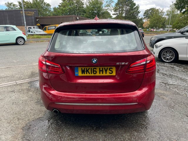BMW 2 Series Active Tourer 2.0 218D Luxury Mpv Euro 6 S S Red #6