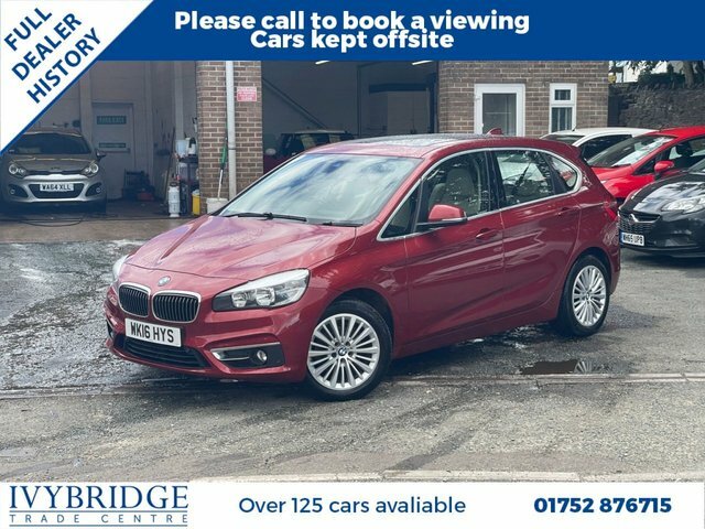 BMW 2 Series Active Tourer 2.0 218D Luxury Mpv Euro 6 S S Red