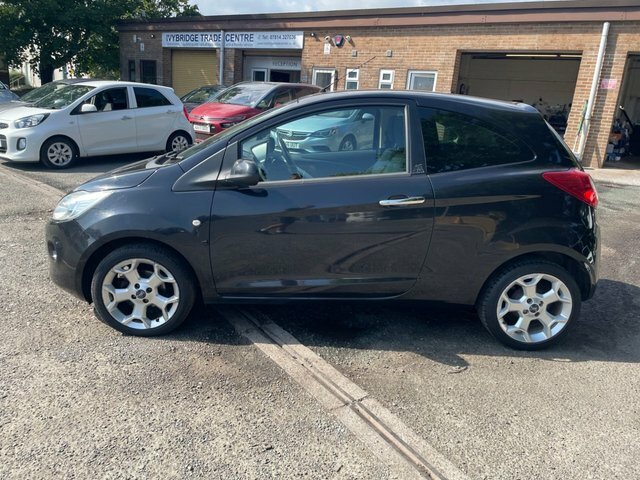 Ford KA 1.2 Titanium Hatchback Euro 5 6 WJ62OSB Black #4
