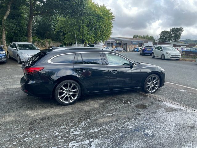 Mazda 6 2.2 Skyactiv-d Sport Nav Tourer Black #3