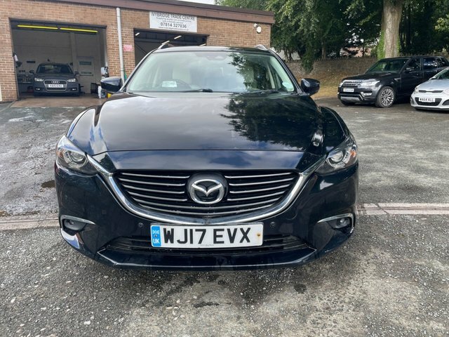Mazda 6 2.2 Skyactiv-d Sport Nav Tourer Black