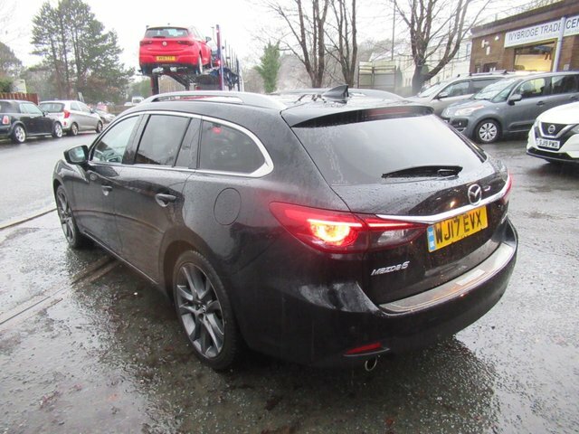 Mazda 6 2.2 Skyactiv-d Sport Nav Tourer Black #6