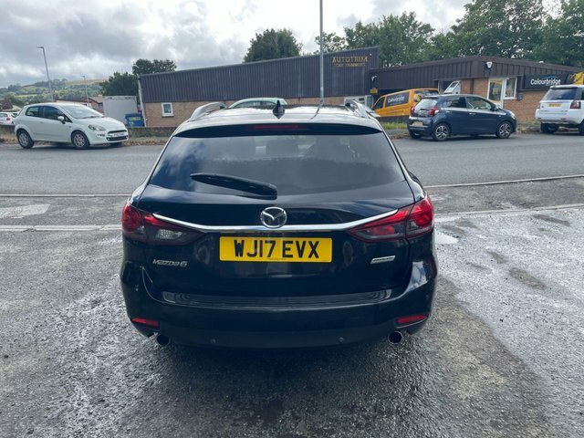 Mazda 6 2.2 Skyactiv-d Sport Nav Tourer Black #5