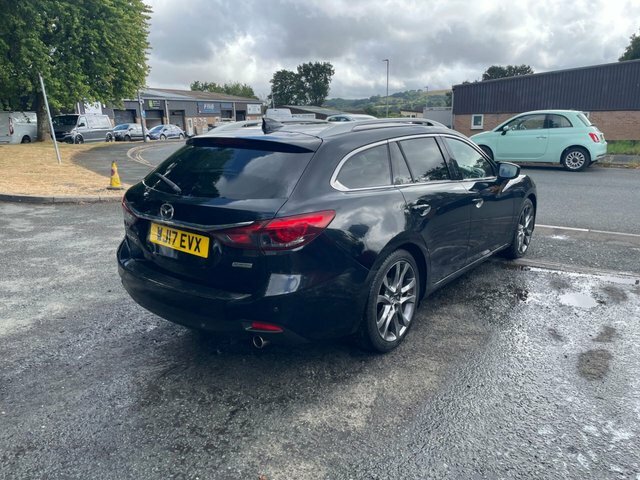 Mazda 6 2.2 Skyactiv-d Sport Nav Tourer Black #4