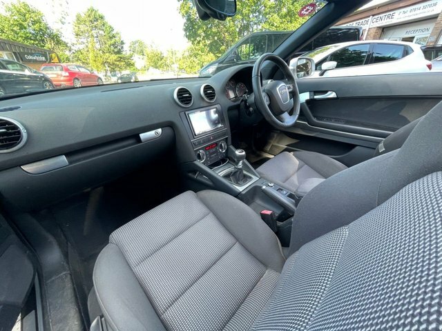 Audi A3 Cabriolet Convertible 1.6 Tdi Sport Euro 5 Ss 20126 Black #13