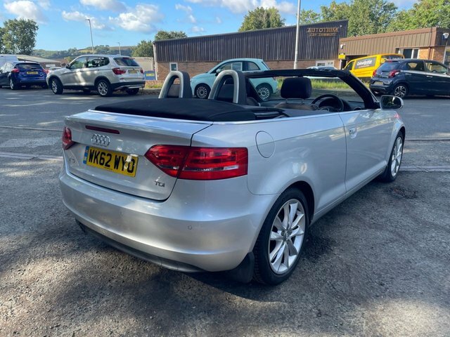 Audi A3 Cabriolet 2.0 Tdi Sport Convertible Euro 5 Silver #4