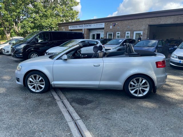 Audi A3 Cabriolet Convertible 1.6 Tdi Sport Euro 5 Ss 20126 Black #7