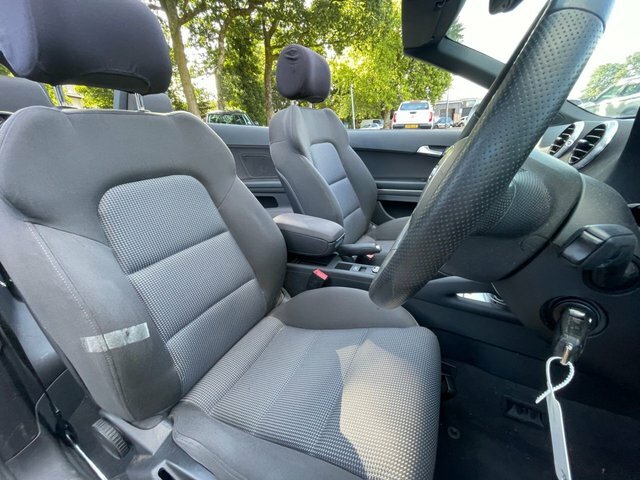 Audi A3 Cabriolet Convertible 1.6 Tdi Sport Euro 5 Ss 20126 Black #9
