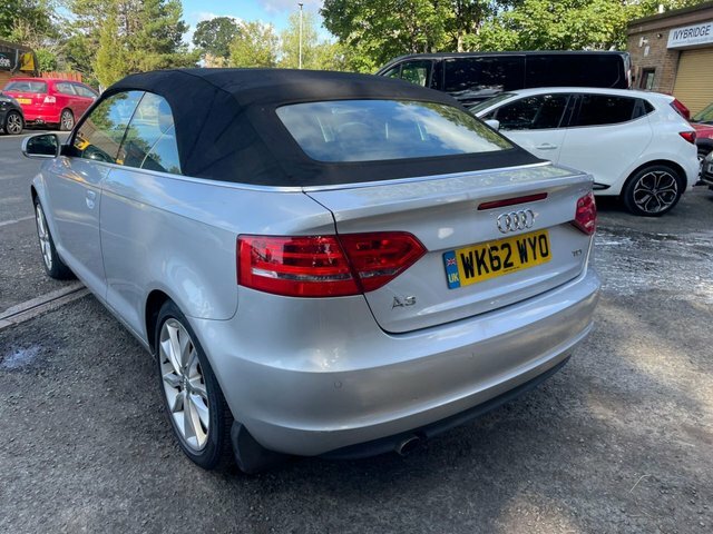 Audi A3 Cabriolet Convertible 1.6 Tdi Sport Euro 5 Ss 20126 Black #22