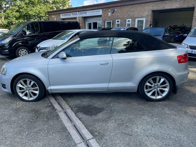 Audi A3 Cabriolet Convertible 1.6 Tdi Sport Euro 5 Ss 20126 Black #23