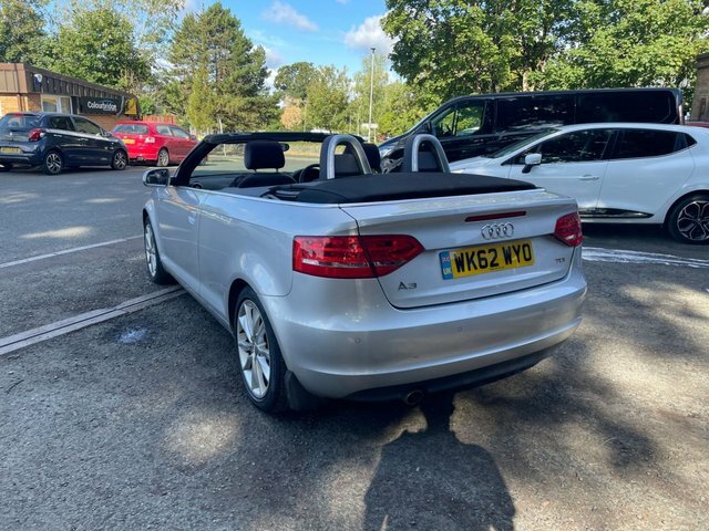 Audi A3 Cabriolet 2.0 Tdi Sport Convertible Euro 5 Silver #6