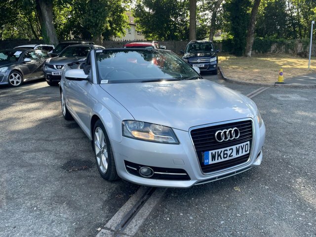 Audi A3 Cabriolet 2.0 Tdi Sport Convertible Euro 5 Silver #2
