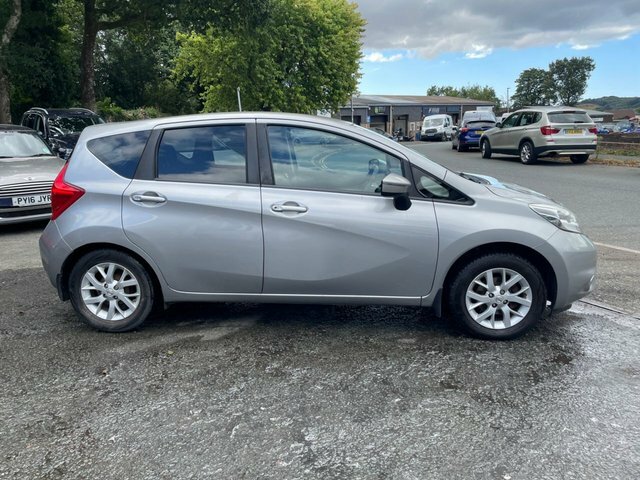 Nissan Note 1.2 Acenta Hatchback Euro 6 S S WF17JXT Silver #4