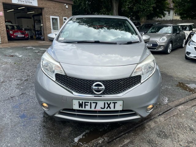 Nissan Note 1.2 Acenta Hatchback Euro 6 S S WF17JXT Silver #2