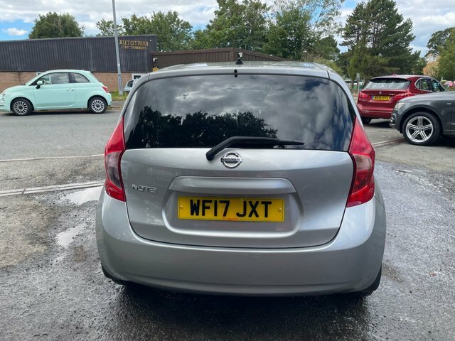 Nissan Note 1.2 Acenta Hatchback Euro 6 S S WF17JXT Silver #6