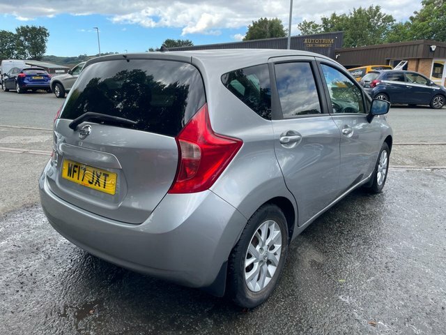 Nissan Note 1.2 Acenta Hatchback Euro 6 S S WF17JXT Silver #5
