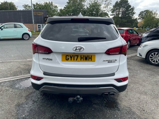 Hyundai Santa Fe 2.2 Crdi Blue Drive Premium Suv 4W White #6