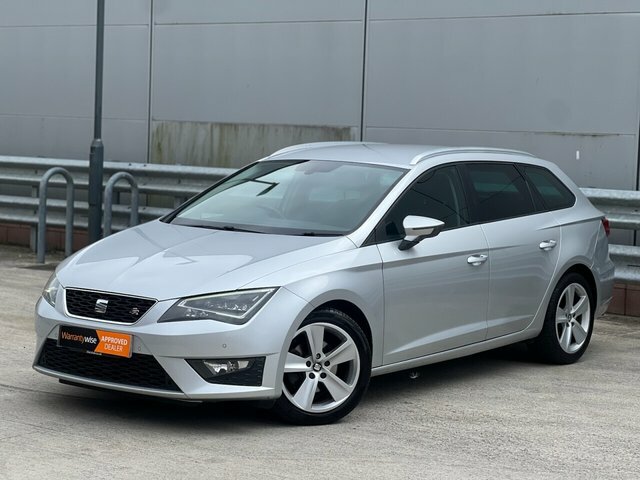 Seat Leon 2014 2.0 Tdi Cr Fr Sport Tourer Silver #2