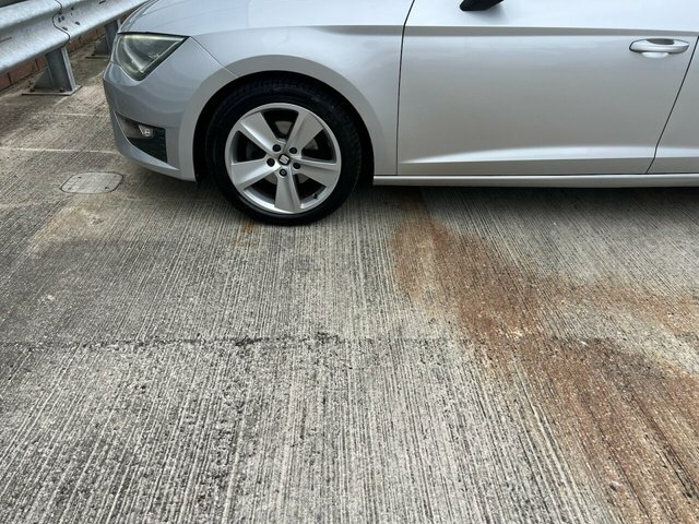 Seat Leon 2014 2.0 Tdi Cr Fr Sport Tourer Silver #5