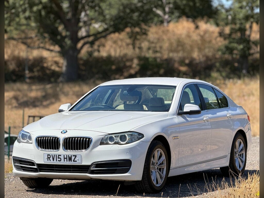 BMW 5 Series 2.0 518D Se Euro 6 Ss White #4