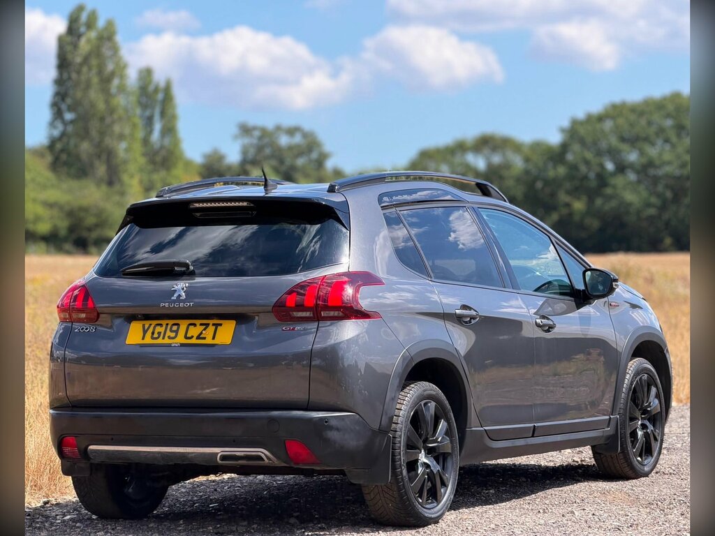 Peugeot 2008 1.2 Puretech Gpf Gt Line Euro 6 Ss YG19CZT Grey #4