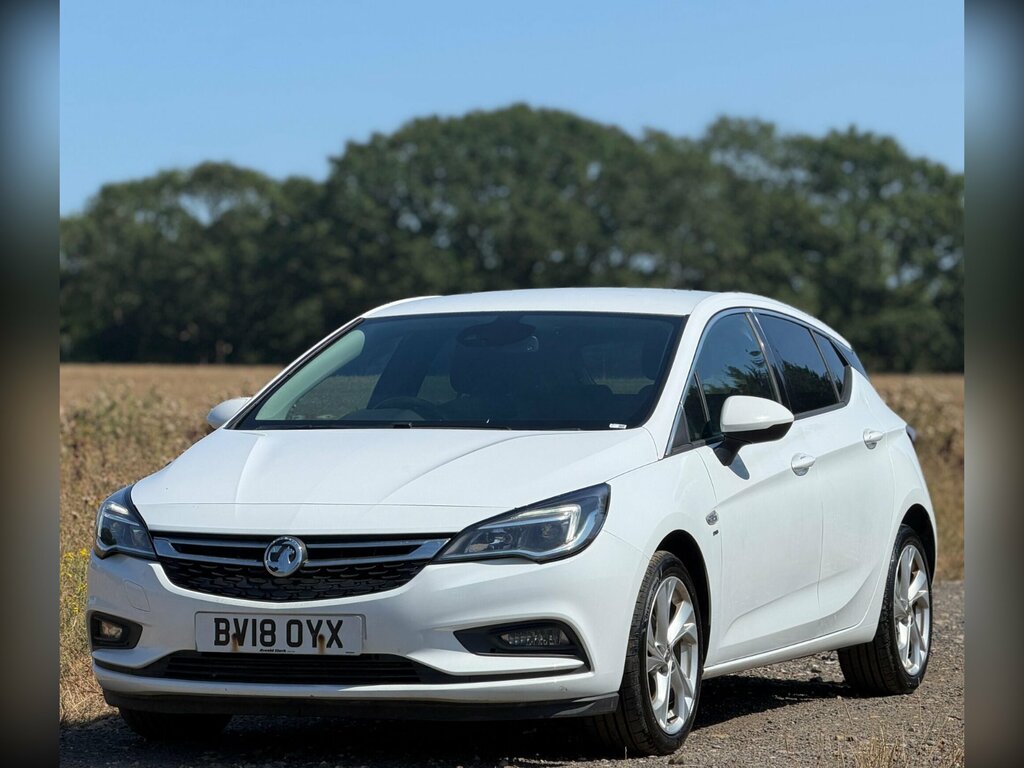 Vauxhall Astra 1.4I Turbo Sri Euro 6 White
