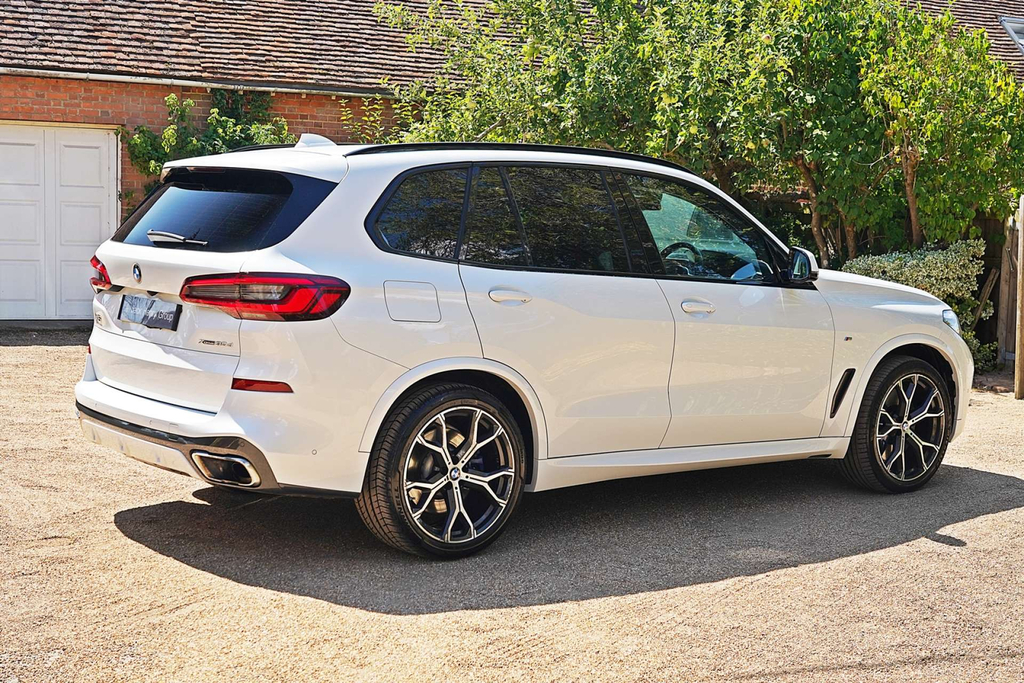 BMW X5 Xdrive 30D M Sport 4Wd White #6