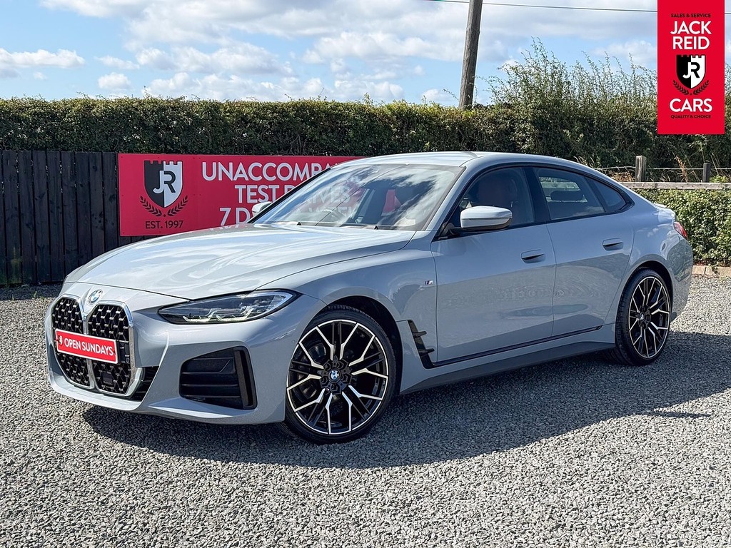 BMW 4 Series Gran Coupe Hatchback Grey