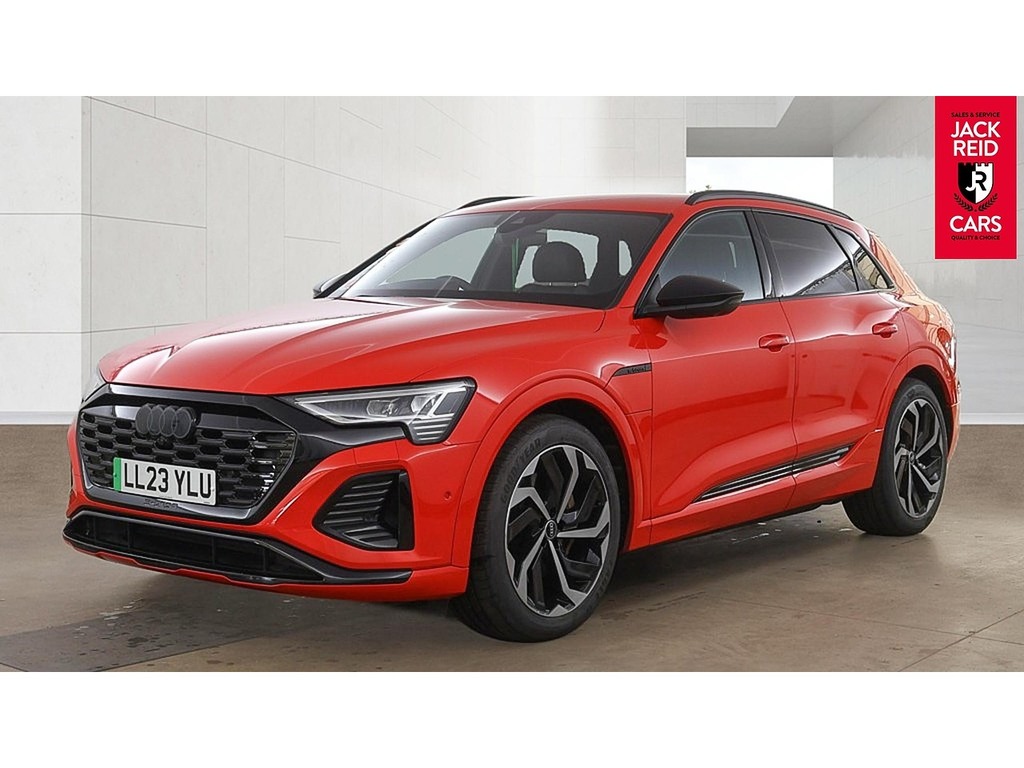 Audi Q8 e tron Suv Red