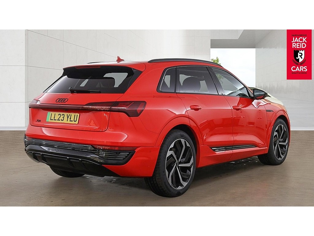 Audi Q8 e tron Suv Red #5
