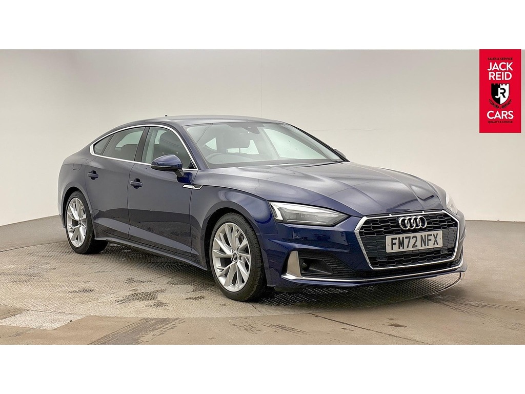 Audi A5 Hatchback Blue