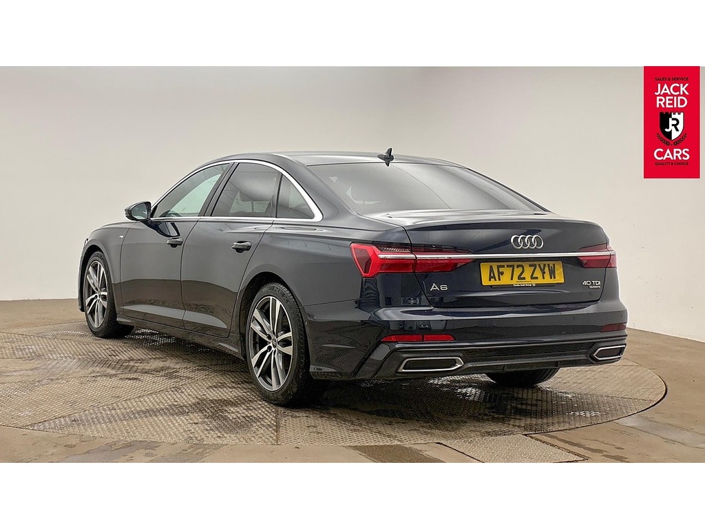 Audi A6 Saloon Saloon Blue #3