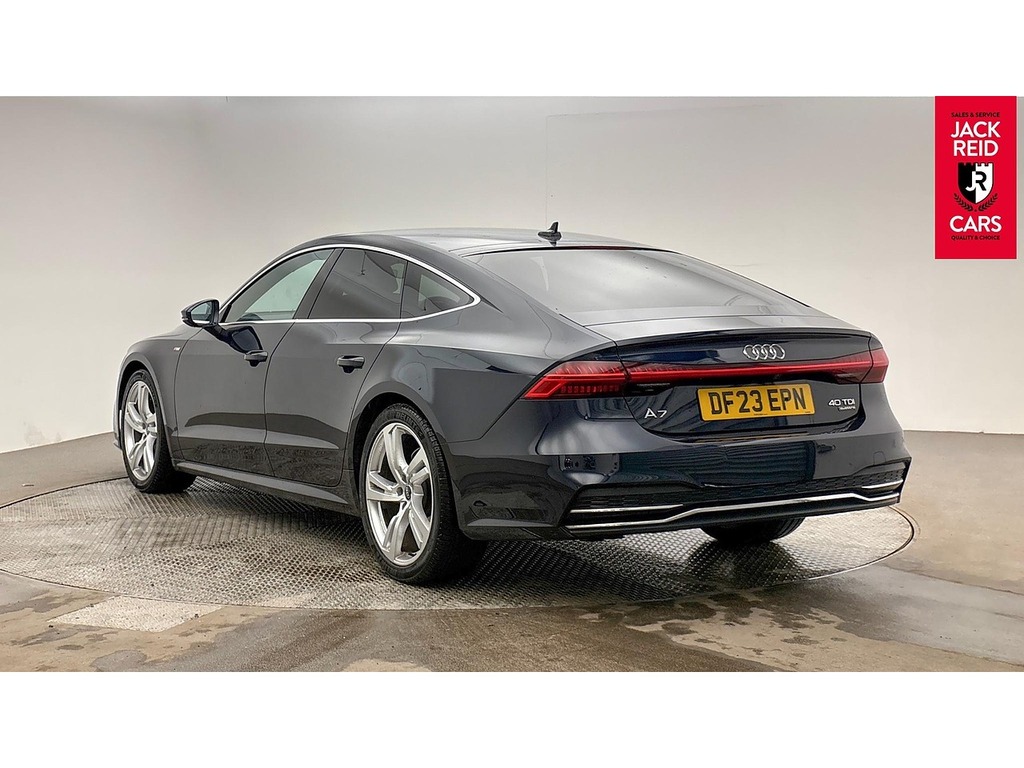 Audi A7 Hatchback Blue #3